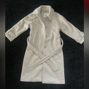 Long Wool Blend Coat